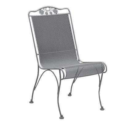 High Back Dining Side Chair with Optional Seat and Back Cushion