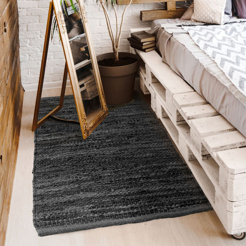 Kubiak Solid Colour Area Rug, Rectangle 190 x 290cm