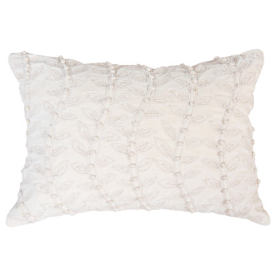 Cotton Velvet Throw Pillow