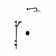 Apothecary Thermostatic/Pressure Balanced Complete Shower System with Rough-in Valve