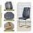 7-Piece Glass Top Dining Table Sets-1181495246-1181495237