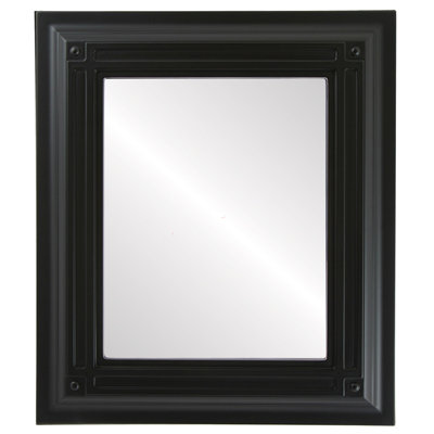 Pinter Wood Flat Wall Mirror