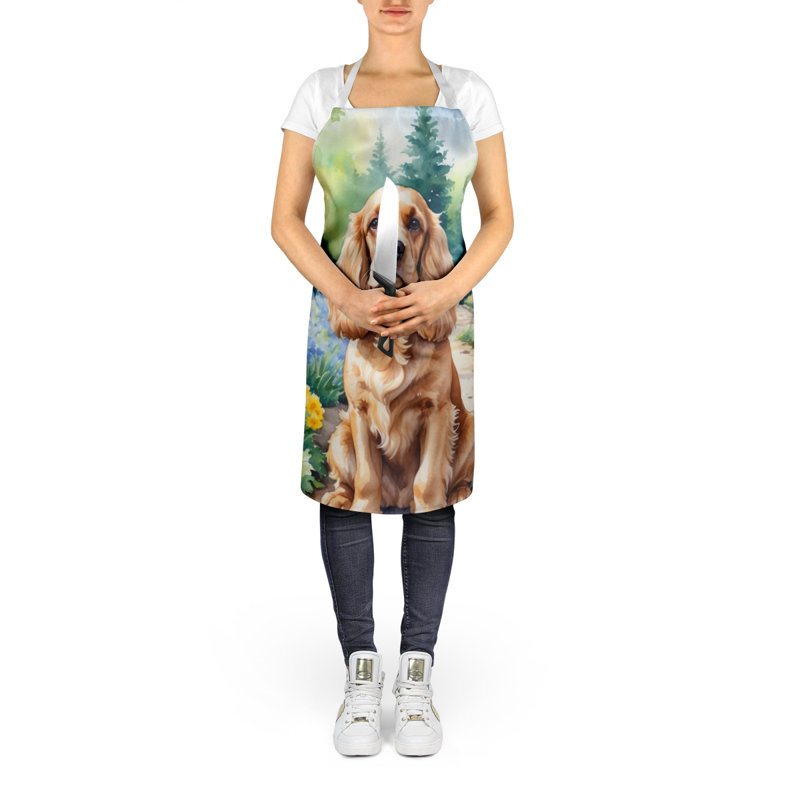 Floral Bib Apron