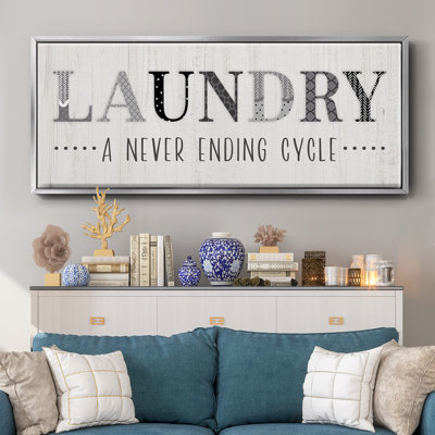 Never Ending- Framed Canvas