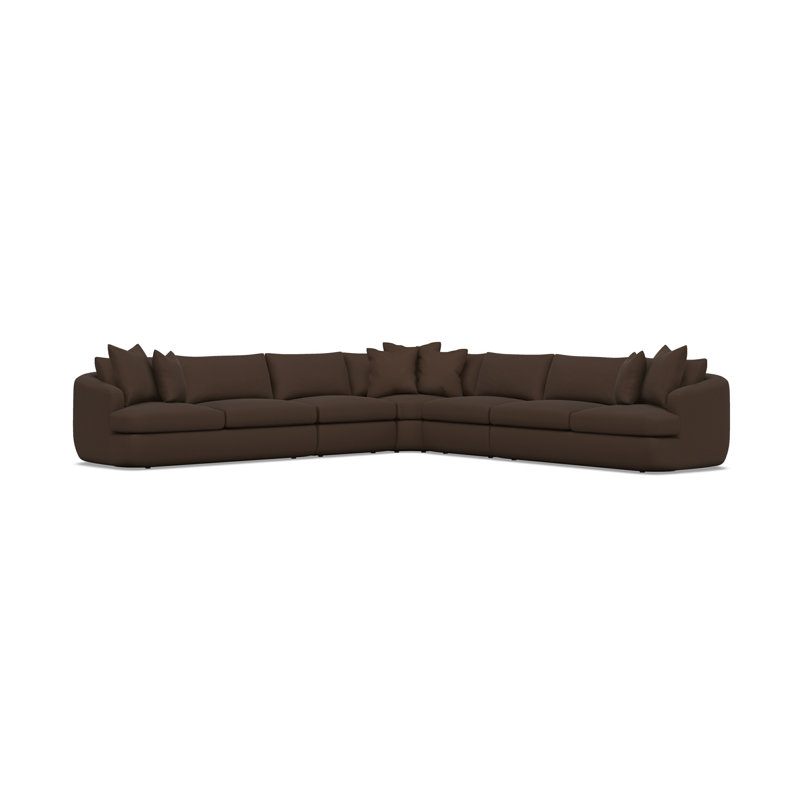 Jules Fabric 5 Pc Sectional, 5553-222