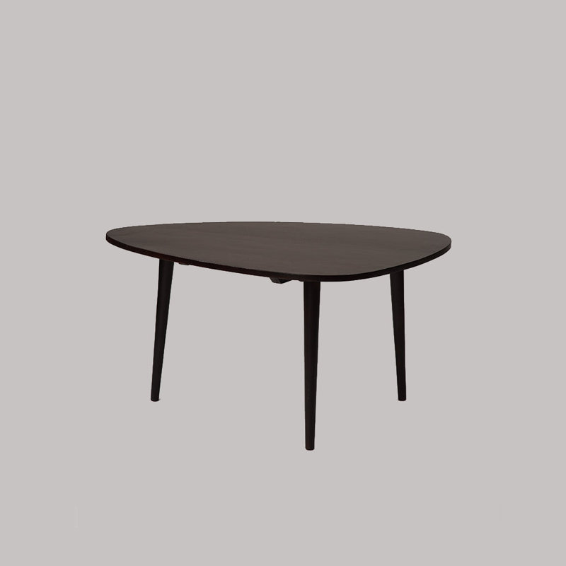 Table basse à 3 pieds Iyland, H 1 po x L 24 po x l 6 po, Teck