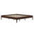 Classic Wood Platform Bed Frame with Wood Slat Metal Support-590430839-590430834
