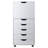 19.21'' Wide 5 -Drawer Mobile File Cabinet-1850633102