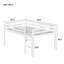 Solid Wood Twin Low Loft Bed with Ladder, Platform Bed with Strengthened Slats for Boys& Girls-552382341-553338269