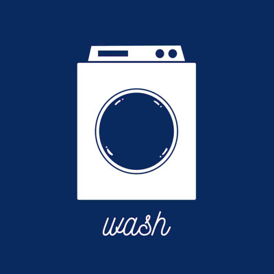 " Bundle Wash Dryer Navy "