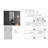 Modern Oval Wall Mirror, 63 X 21 Inches, Silver Glass, Shatterproof Backing, , Vertical Hanging, Suitable For Home And Professional Use, True-Life Reflection Grade Full Length Shatterproof, Ideal-562925348