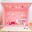 Olivia Olivia's Little World 18" Doll Wooden Loft-Style Bunk Bed, White