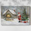 Art de Noël des Fêtes de Noël III - Toile tendue avec châssis-CLIX-81780342
