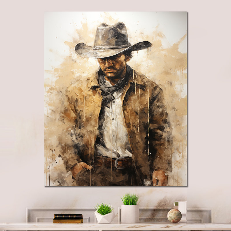 - Décoration murale en métal Cowboys, H 40 po x l 30 po x P 1,5 po