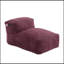 Fauteuil à billes avec repose-pieds en mousse-130604471
