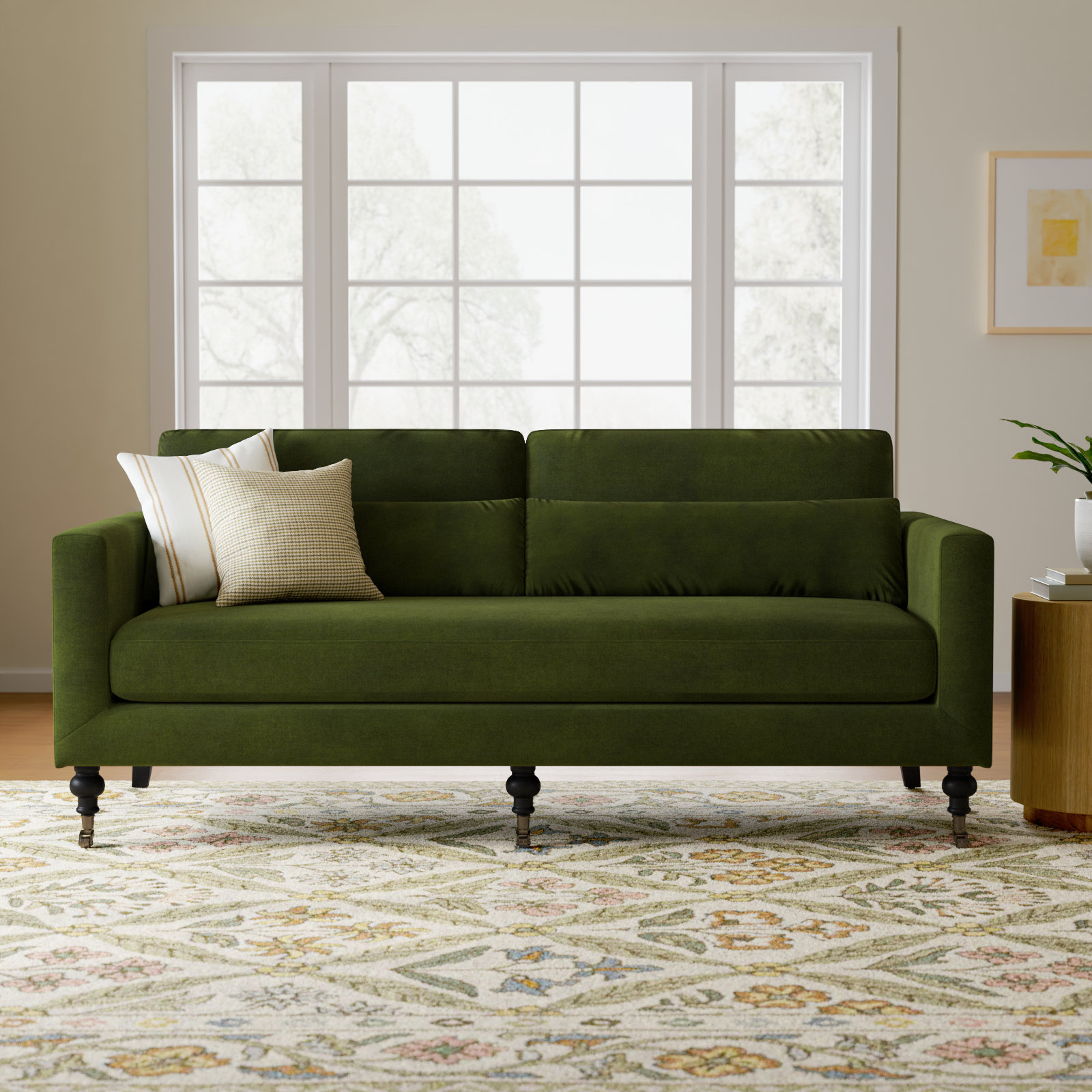Trini 84'' Upholstered Sofa
