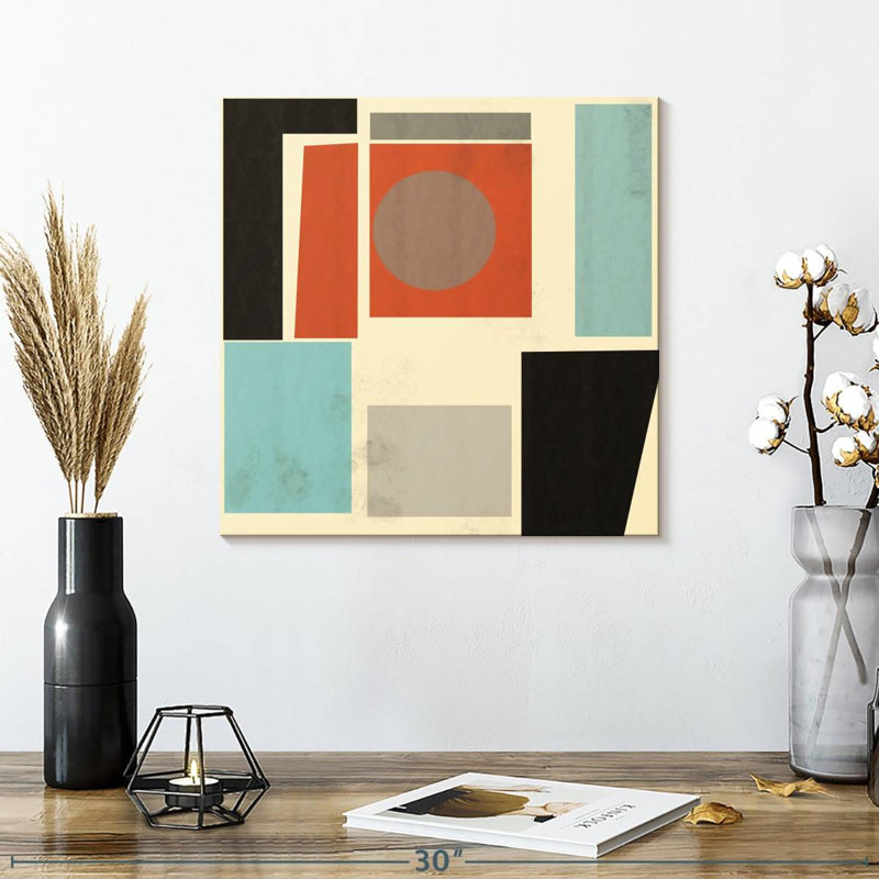 A Geometric Harmony, 36" H x 36" W
