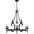 Daizhane 9 - Light Steel Dimmable Chandelier