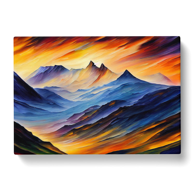Mountain View - Wrapped Canvas
