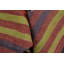 Tapis rayé en laine 5 x 7
