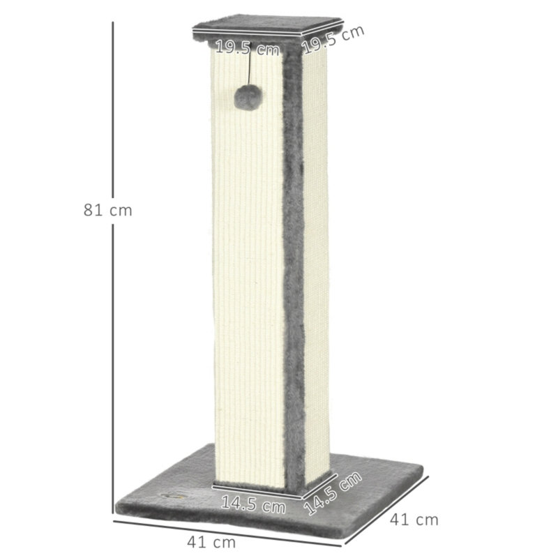 81cm H Cat Tree, Grey