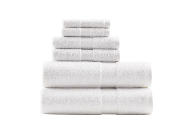 Tb Cypress Bay 6 Piece 100% Cotton Towel Set