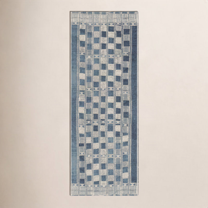 Tapis intérieur / extérieur tissé à la machine Homer , Tapis de couloir 2 pi 5 po x 11 pi 2 po