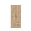 Rasheen 2 Door Wardobe with clothes rail, 82cm W x 185cm H x 53cm D