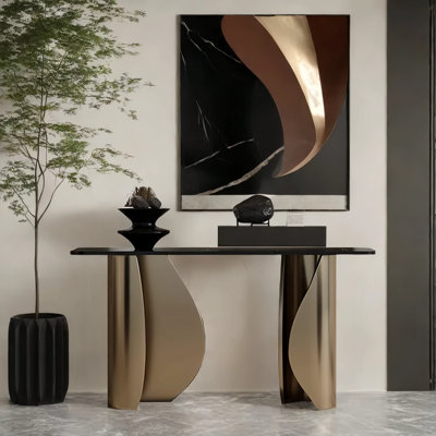 Console italienne de luxe, art italien