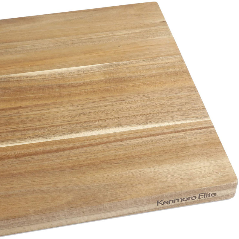 Kenmore Kenosha Acacia Wood Kitchen Cutting Board