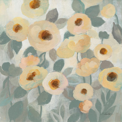 «Breezy Flowers I» sur toile