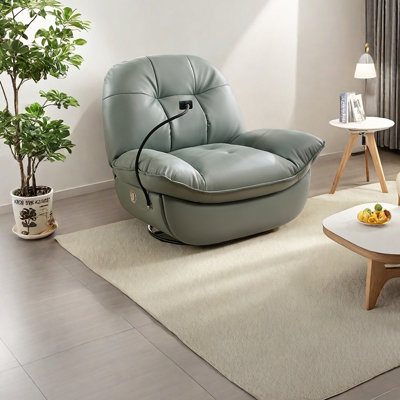 Ergonomic rotating lounge chair