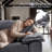 91" Soft Chenille Sectional With Pillow Arms & Ultra-Thick Cushions - Bonus Ottomans