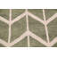 Tapis beige/vert en laine noué la à la main géométrique marocain traditionnelle oriental Pippa-30954257