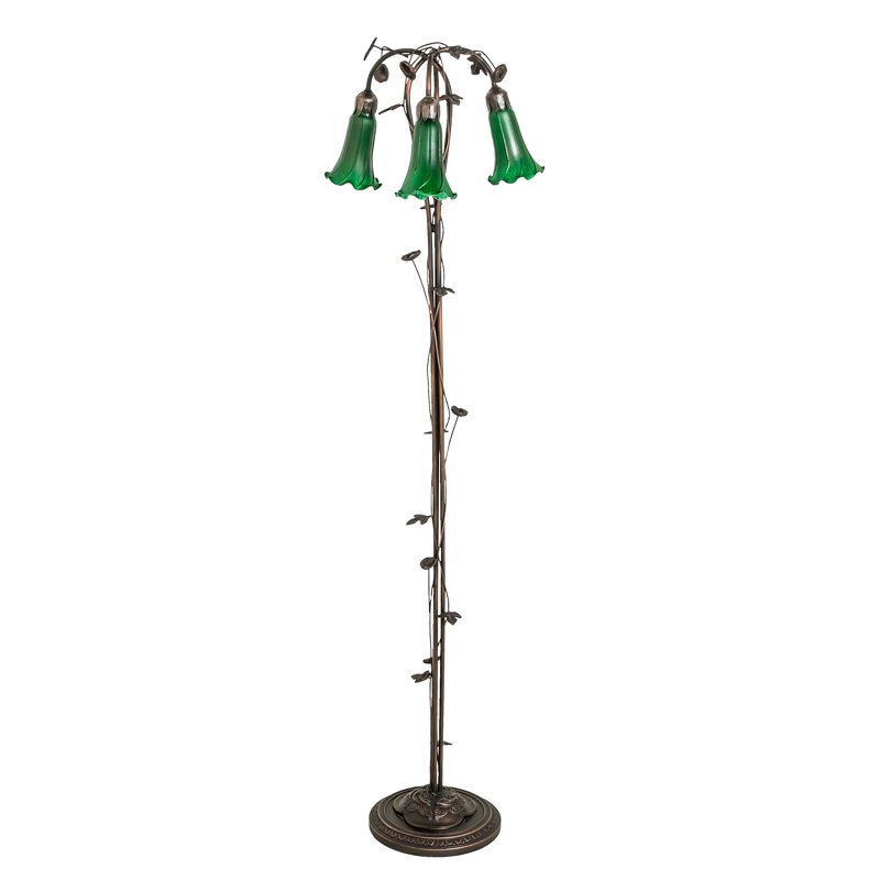Sinagra Floor Lamp, Green