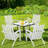 Glascock Acacia Outdoor Lounge Chair-1937156418