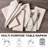 Flax Oatmeal Cotton Linen Cloth Napkins – 18x18 Inch-628864866-628864864