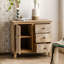 Armoire d'appoint Mid-Century moderne en bois manufacturé Burlywood