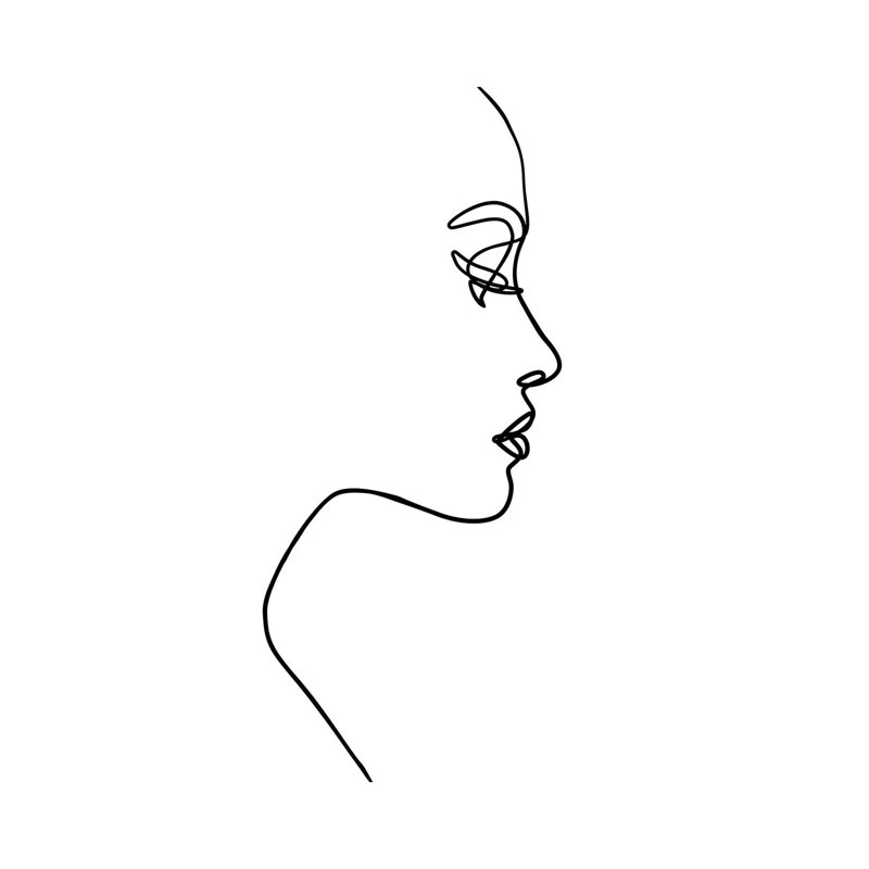 Femme ?24 Rectangle by Blek Prints - Wrapped Canvas Print, 66.04 cm H x 45.72 cm W x 3.175 cm D