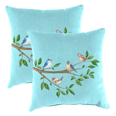 16" x 16" Outdoor Throw Pillow (Set of 2)