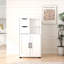 Armoire de rangement, armoire de rangement à double porte avec tablettes réglables