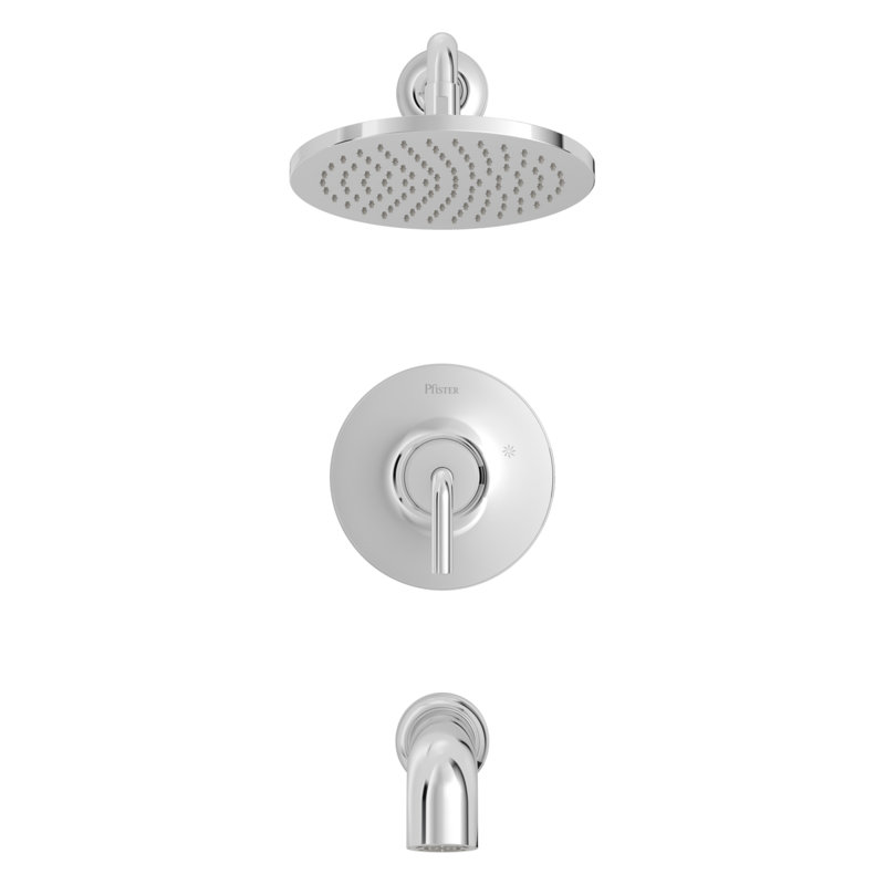 TENET Tub & Shower Faucet, Polished Chrome