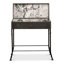 Table de bout en cuir chagrin 