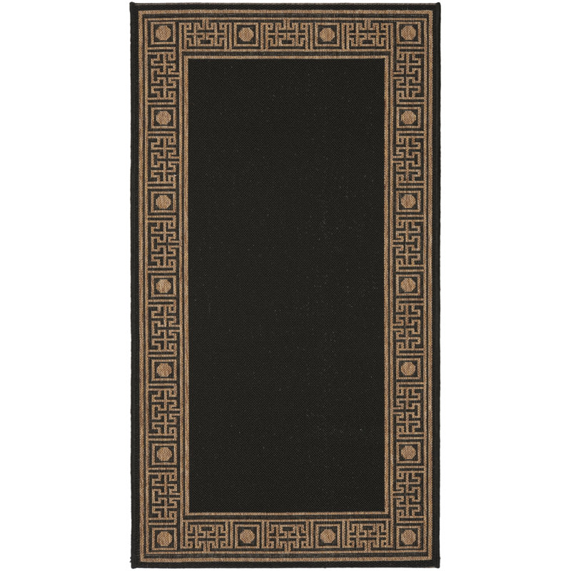 Herefordshire Performance Oriental Indoor/Outdoor Area Rug, Rectangle 2'7" x 5'