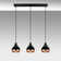 Morganna 3-Light Teardrop Linear Pendant