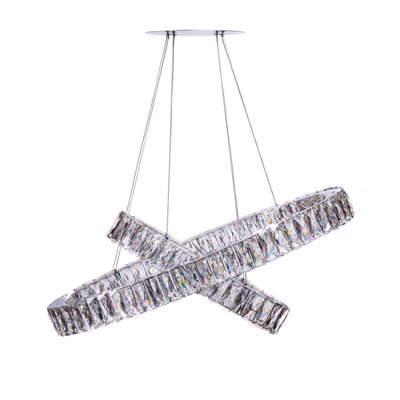 Lustre géométrique unique à DEL Kennedy