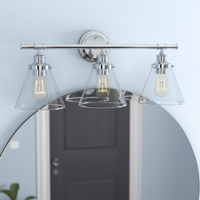 Thrailkill 3 - Light Dimmable Vanity Light, Chrome