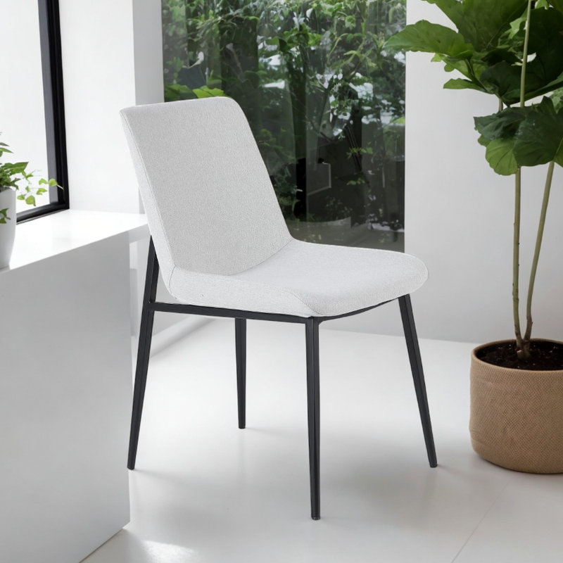 Chaise d'appoint Kasjan, Crème