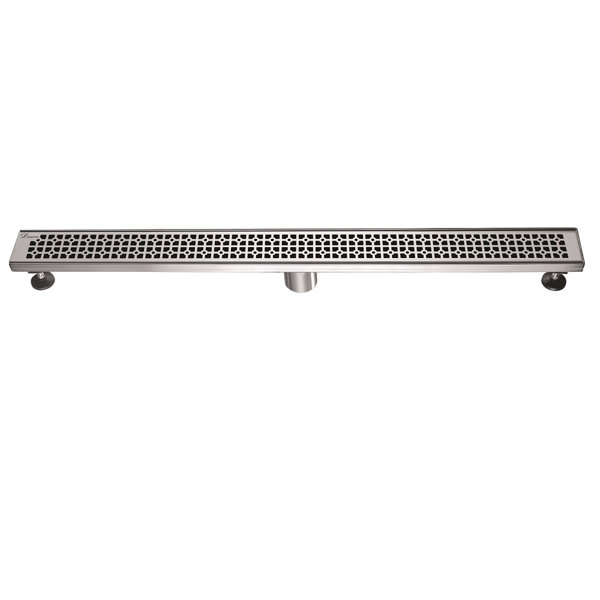 RELN 32 in. Stainless Steel Linear Shower Drain with Linear Drain Cover