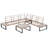 5-Person Symmetrical Outdoor Seating Group -230237674